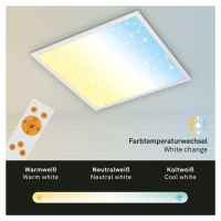 BRILONER Hvězdné nebe svítidlo LED panel, 59,6 cm, 3800 lm, 36 W, bílé BRILO 7303-016