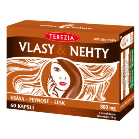 TEREZIA Vlasy & Nehty 60 kapslí