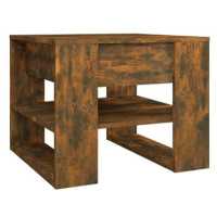 Shumee Konferenční stolek kouřový dub 55,5 × 55 × 45 cm kompozitní dřevo