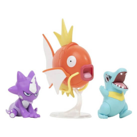 Pokémon akční figurky Toxel, Totodile a Magikarp 5 - 8 cm