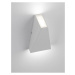 NOVA LUCE venkovní nástěnné svítidlo MILEY bílý hliník a sklo LED 7W 3000K 200-240V IP54 světlo 