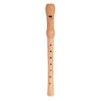 Bino zobcová flétna dřevěná přírodní