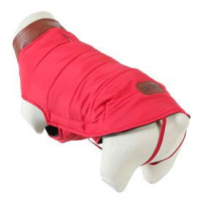Obleček prošívaná bunda pro psy London červená 25cm
