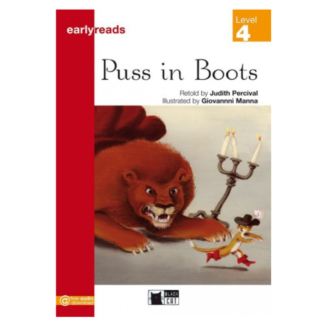 Black Cat PUSS IN BOOTS ( Early Readers Level 4) BLACK CAT - CIDEB