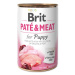 Konzerva Brit Paté & Meat Puppy kuře 400g