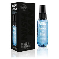 Parfém na vousy NISH MAN Beard & mustache perfumed spray Genius 75 ml