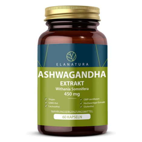 Herbamedica Ashwagandha extrakt 450 mg 60 kapslí Herba Medica