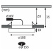 Paulmann LED vestavný panel Areo IP44 kruhové 180mm 12W bílá mat stmívatelné 929.33 P 92933