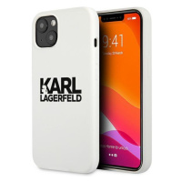 Karl Lagerfeld KLHCP13SSLKLWH hard silikonové pouzdro iPhone 13 Mini 5.4