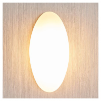 Lucande Skleněné nástěnné světlo Jemima, eliptický tvar
