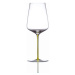 Sklenice na víno AURIGA skleněná se žlutou stopkou 540ml