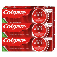 COLGATE Zubní pasta Max White One Sensational Mint 3x 75 ml