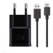 Samsung síťová nabíječka EP-TA200EBE + EP-DG970BBE, USB-C, 15 W, černá - bulk