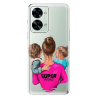 iSaprio Super Mama pro Boy and Girl pro OnePlus Nord 2T 5G