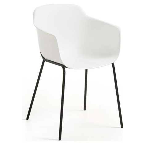 Bílá jídelní židle Kave Home Khasumi