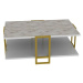 Sofahouse Designový konferenční stolek Abequa 91,5 cm bílý