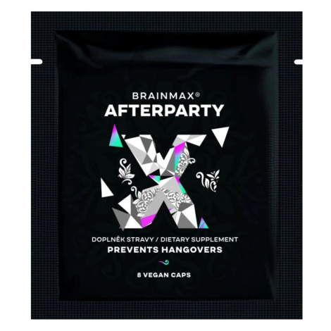 BrainMax AFTERPARTY, Bojovník za rána bez těžkých kocovin!, 2 varianty Velikost balení: 8 kapslí