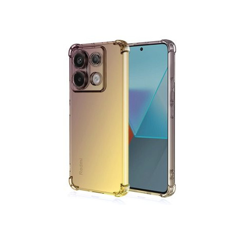 TopQ Kryt Xiaomi Redmi Note 13 Pro 5G Shock duhový purpurovo-žlutý 117992