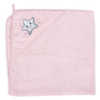 CEBA - Osuška s kapucí Froté 100 x 100 Star Pink