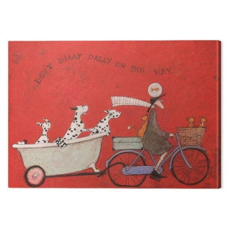 Obraz na plátně Sam Toft - Don't Dilly Dally on the Way, 2 - 40×30 cm Pyramid