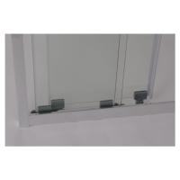 HOPA 3-dílné sprchové dveře do niky MELIDE BARVA rámu Chrom/Leštěný hliník (ALU), Rozměr A 110 c