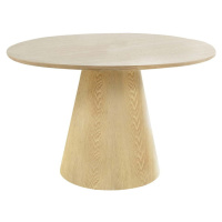 Kulatý jídelní stůl s deskou v dekoru jasanového dřeva ø 120 cm Bolton – House Nordic