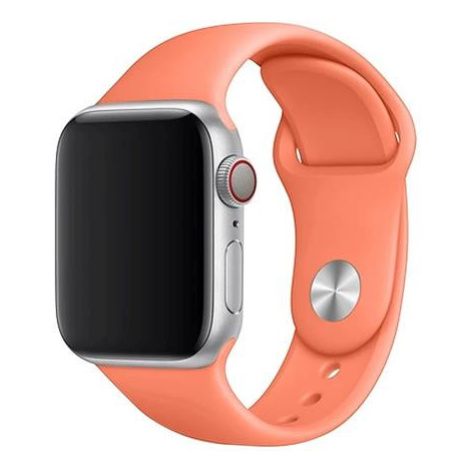 FIXED Silicone Strap set silikonových řemínků Apple Watch 38/40/41mm oranžový