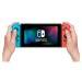 Nintendo Switch console with neon red&blue Joy-Con Modrá/červená