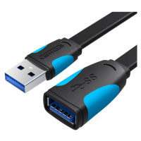 Kabel Vention Flat USB 3.0 extender VAS-A13-B100 1m Black