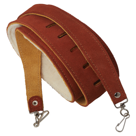 Perri's Leathers 6696 Banjo Strap Premium Suede Brown