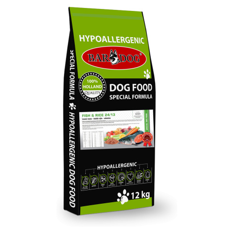 Bardog Fish & Rice Hmotnost: 4 kg