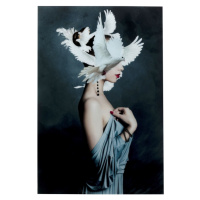 KARE Design Skleněný obraz Mother of Doves 80x120cm
