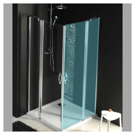 ONE sprchové dveře s pevnou částí 900 mm, čiré sklo GO4890 GELCO