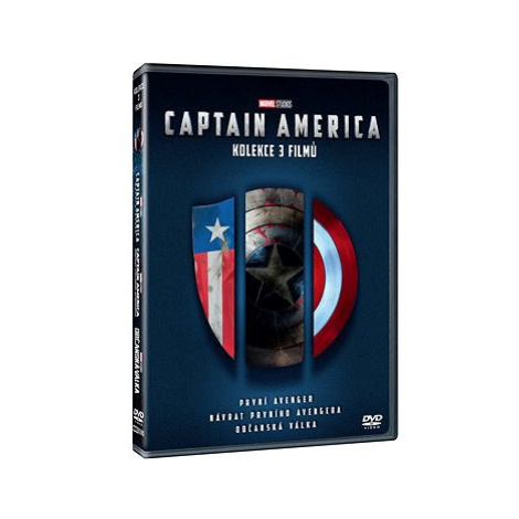 Captain America trilogie 1.-3. (3DVD) - DVD