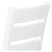 Sconto Jídelní židle MICHALA 1 bílá/písková