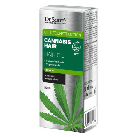 Dr. Santé Cannabis Hair Oil with Hemp Oil a Amino Acid - olej na vlasy s konopným olejem a amino