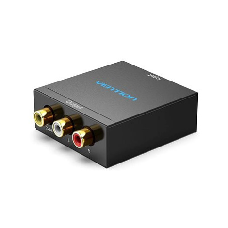 Vention HDMI to RCA Converter Black Metal Type