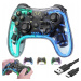 Průhledný Bezdrátový Herní Ovladač Rgb Bluetooth Gamepad Pro Switch