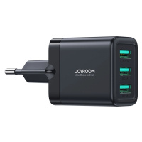 Síťová nabíječka Joyroom JR-TCN02 3xUSB-A 17W 3,4A - černá