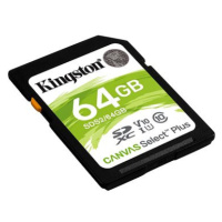 Kingston SDXC 64GB Canvas Select Plus