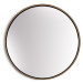 Casa Chic Fournier Nástěnné zrcadlo s kovovým rámem kulaté O 80 cm