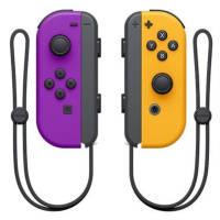 Joy-Con Pair Neon Purple/Neon Orange Růžová