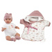Llorens 63650 NEW BORN - realistická panenka miminko se zvuky a měkkým látkovým tělem - 36