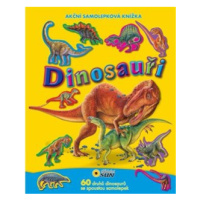 Akční samolepková knížka Dinosauři
