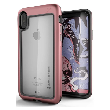 Kryt Ghostek - iPhone X/XS Case Atomic Slim Series, Pink (GHOCAS655)