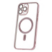 Silikonové TPU pouzdro Mag Color Chrome pro Apple iPhone 13 Pro Max, růžovo zlatá