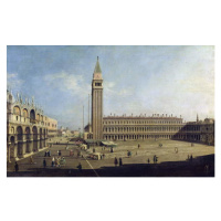 Obrazová reprodukce Piazza San Marco, Venice, (1697-1768) Canaletto, 40 × 26.7 cm