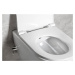 Isvea INFINITY CLEANWASH závěsná WC mísa Rimless, integrovaná baterie a bidet. sprška, 36,5x53cm