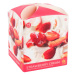 Arome Vonná svíčka ve skle Strawberry Cream, 90 g