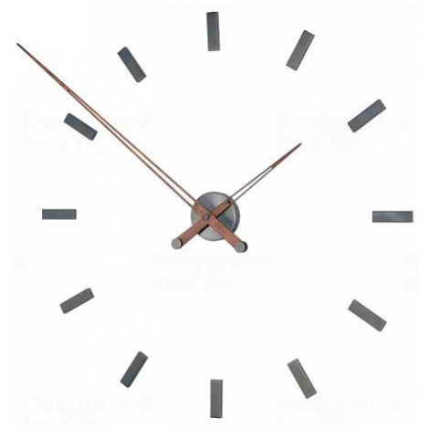 Designové nástěnné hodiny Nomon Tacon Graphite 100cm FOR LIVING